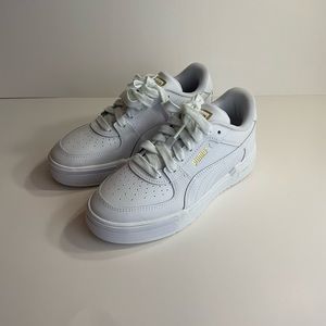 Puma Ca pro classic juniors women’s white shoes sneakers size‎ 6c